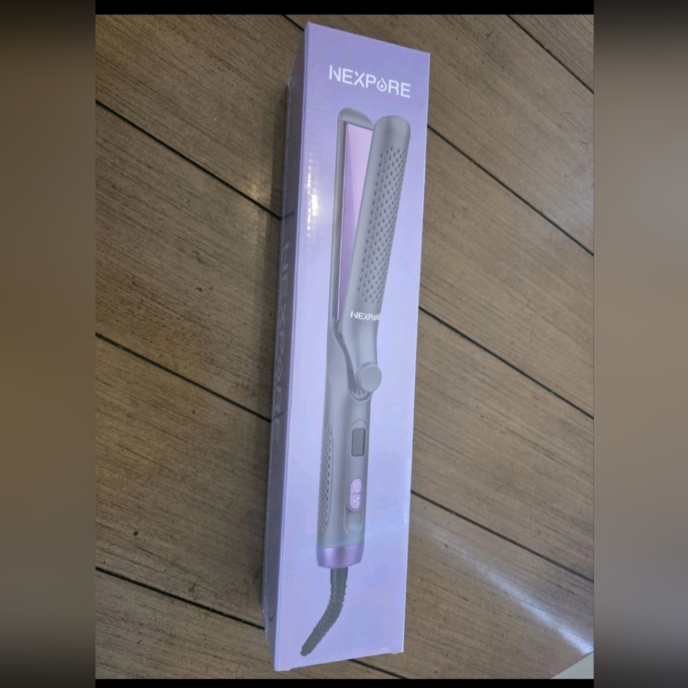 NEXPURE 2-in-1 Airflow Styler Hair Straightener / Curling Wand  New in Box !! - Picture 5 of 5